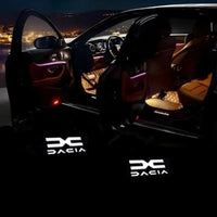 Projecteur Logo Porte Dacia Duster Sandero Logan Sans Fil