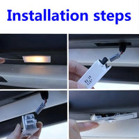 Projecteur Porte Volvo LED HD, Lot de 2, XC60 XC90 XC40 V40 V60 V90 S60 S80 S90, 5 Motifs