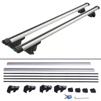 Barres de Toit Universelles 118 cm Charge 90 kg