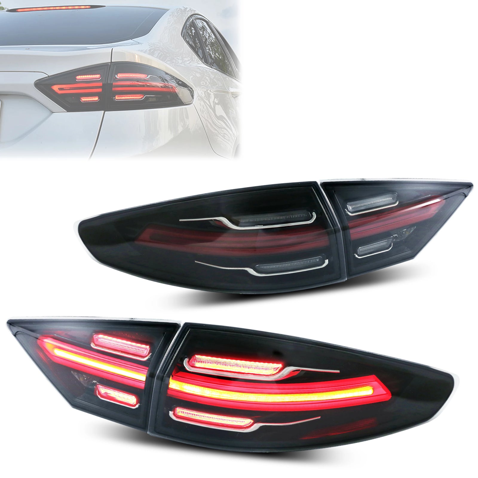 Feux Arrière Animés Ford Mondeo MK5 Fusion 2013-2016