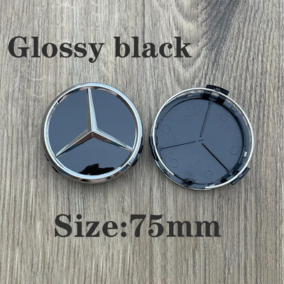 Cache-Moyeux Mercedes W203 W204 W211 AMG 75mm