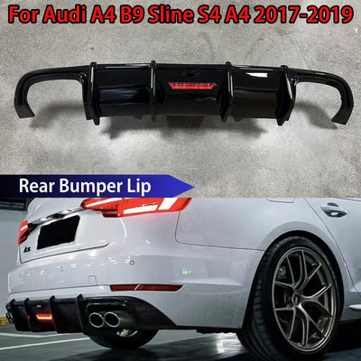 Diffuseur Arrière Audi A4 S4 B9 S-Line 2017-2019