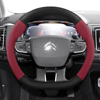 Housse de Volant Citroën Daim et Texture Carbone C3 C4 X Berlingo C5 Aircross Jumper Spacetourer Ami X