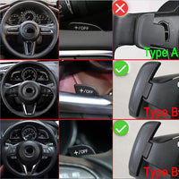Palettes au Volant Mazda 3 6 CX-5 CX-4 2013-2018 Aluminium