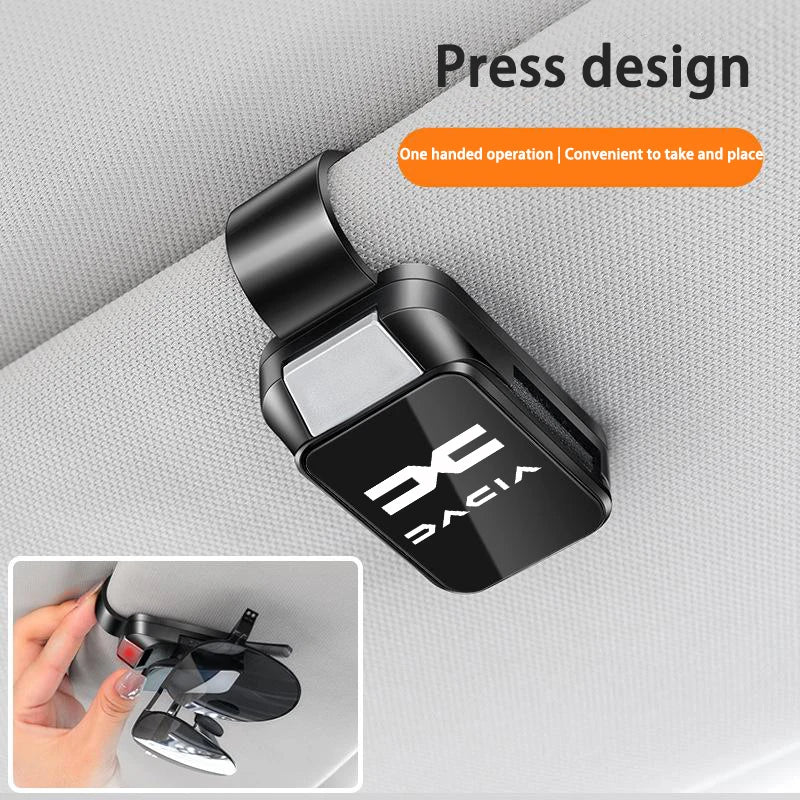 Support de Lunettes pour Pare-Soleil Dacia Duster Sandero Jogger