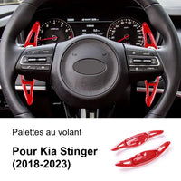 Palettes au Volant Kia Stinger GT 2018-2023 ABS Adhésives