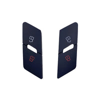 Cache-Boutons de Verrouillage de Porte Audi A6 C6 S6 RS6 — détail de finition