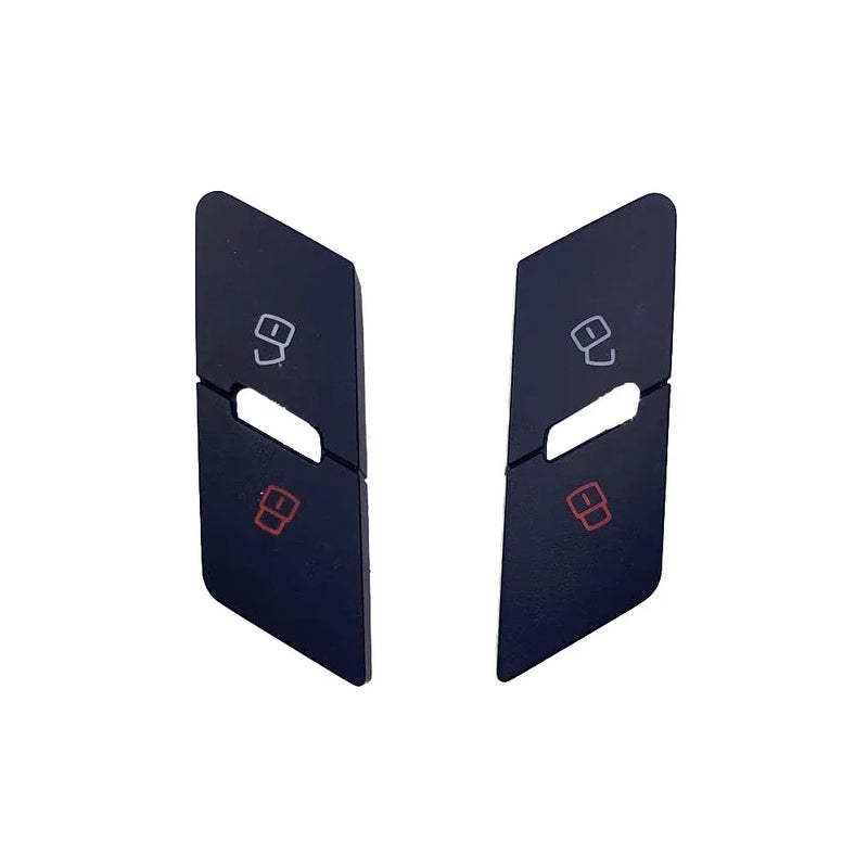 Cache-Boutons de Verrouillage de Porte Audi A6 C6 S6 RS6 — détail de finition