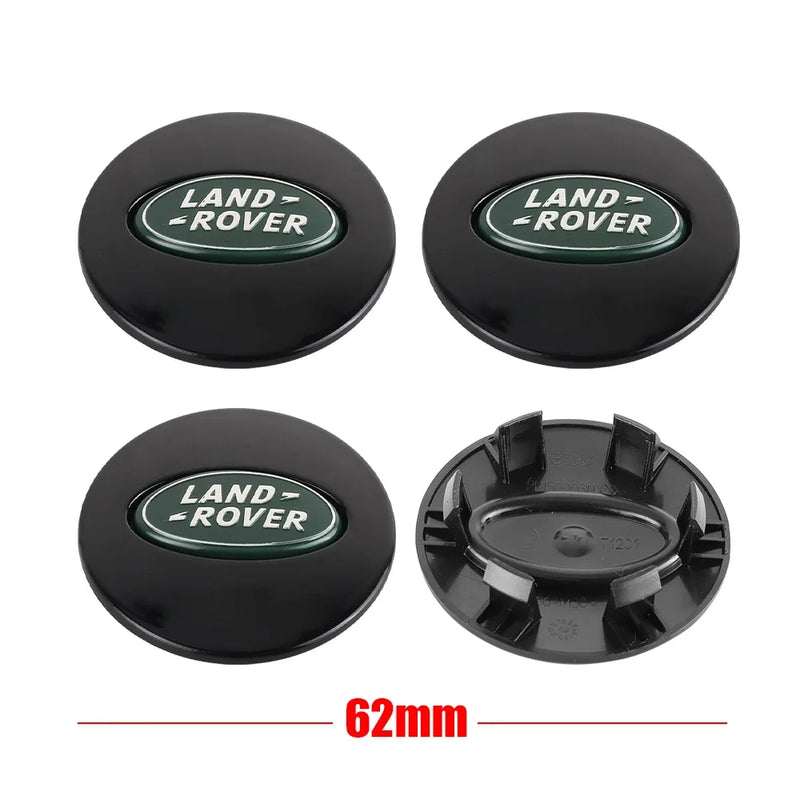Cache-Moyeux Land Rover Range Rover Sport Discovery 62mm — vue de face