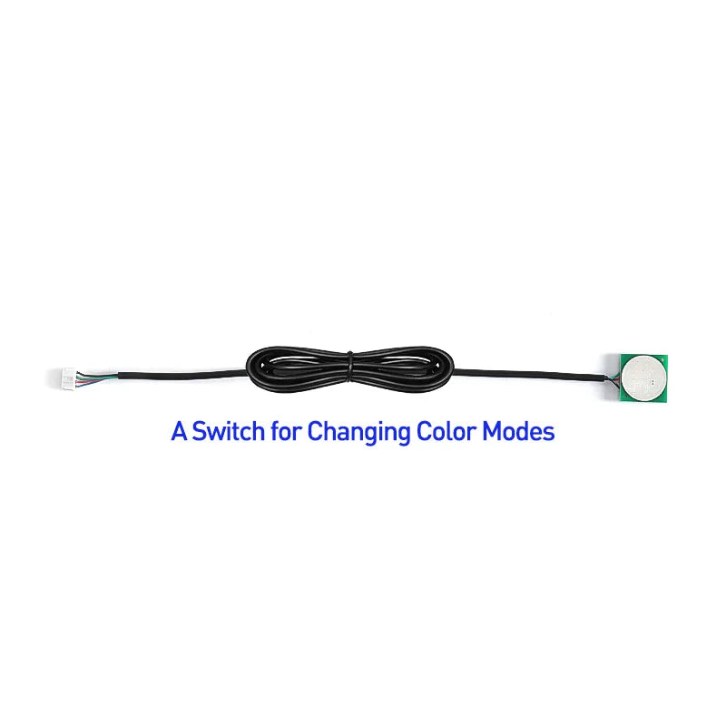 Bandes Acryliques Éclairage d'Ambiance RGB Voiture 110 cm