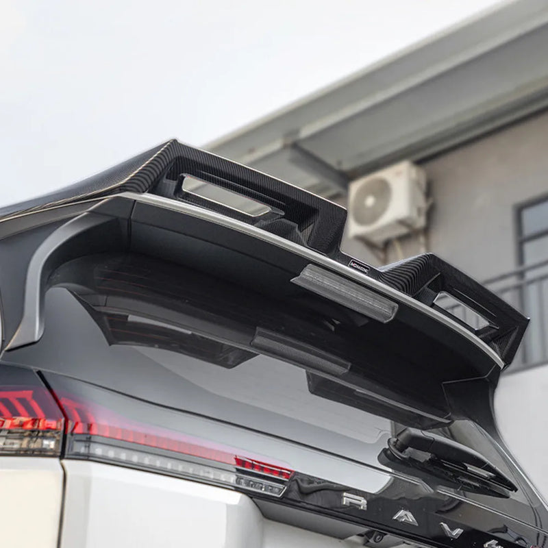 Hinterer Dachspoiler Toyota RAV4 2020-2026 in ABS glänzend schwarz, weiß oder Carbon-Optik