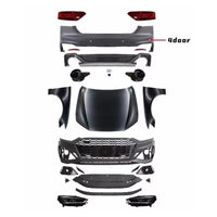 Kit Carrosserie Look RS5 Audi A5 4 Portes 2008-2011 : Pare-Chocs, Ailes et Optiques