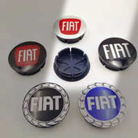 Cache-Moyeux Fiat 500 50mm Anti-Poussière 4 Pièces — vue d'ensemble
