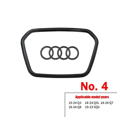 Logo Audi Autocollant 4 Anneaux Électroplaqué A3 A4 Q5