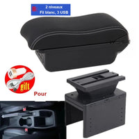 Accoudoir Central Renault Clio 5 2019-2025 Rangement USB