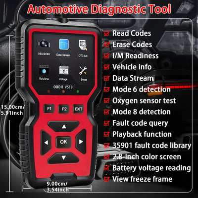 Valise Diagnostic OBD2 V519 Multimarque