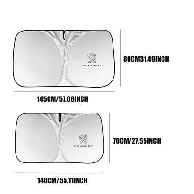 Pare-Soleil Pare-Brise Peugeot 206 208 308 2008 3008