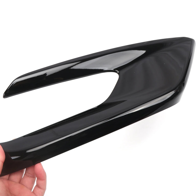 Calandre Ford Puma 2019-2023, Entourages de Feux de Brouillard Aspect Carbone ou Noir Brillant