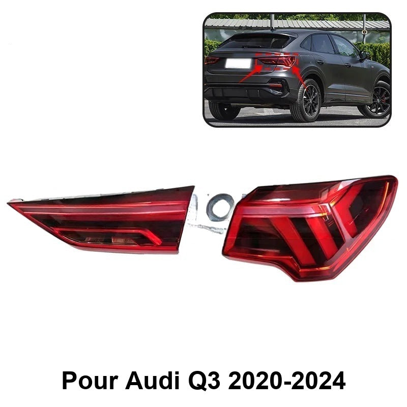 Feux Arrière LED Audi Q3 2020-2024 Extérieur Intérieur