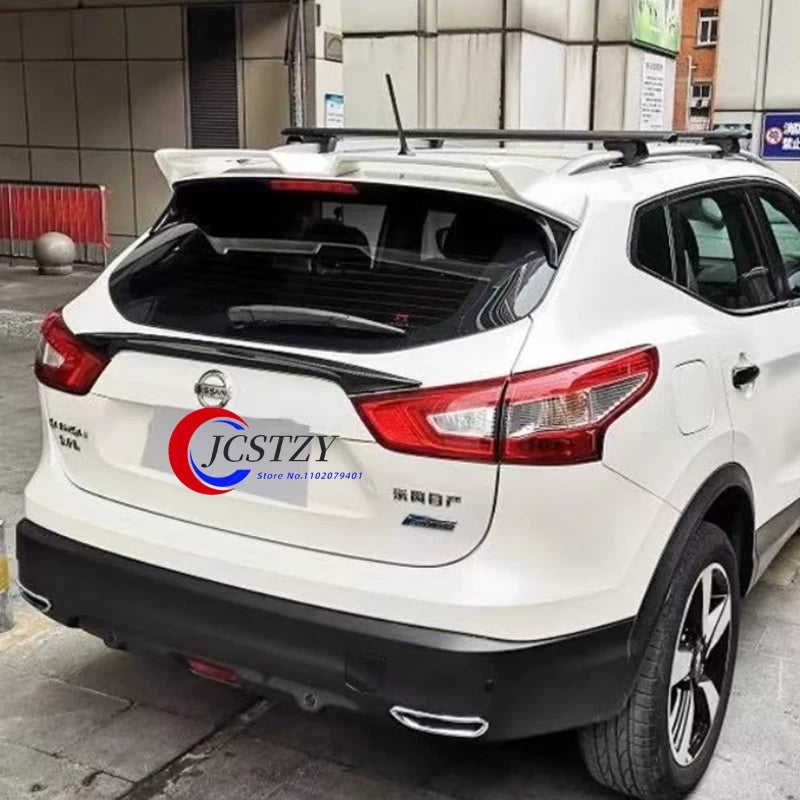Becquet Nissan Qashqai 2016-2024 de Toit Arrière en ABS, Noir Brillant, Blanc, Argent, Carbone ou à Peindre