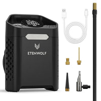 Gonfleur de Pneu ETENWOLF V3 160 PSI Compresseur Portable 7800 mAh