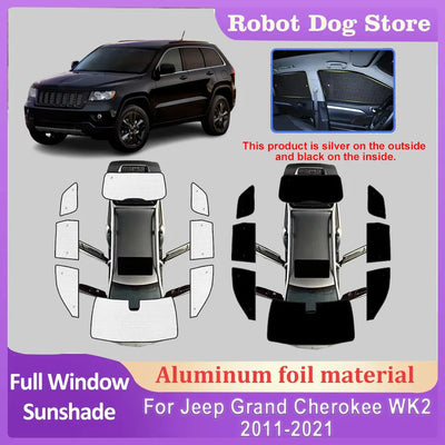 Pare-Soleil Intégral Jeep Grand Cherokee WK2 2011-2021