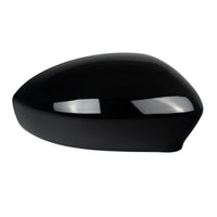 Coques de Rétroviseurs Fiat 500 2007-2023 Noir Brillant Paire Gauche et Droite en ABS