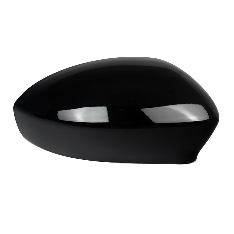 Coques de Rétroviseurs Fiat 500 2007-2023 Noir Brillant Paire Gauche et Droite en ABS