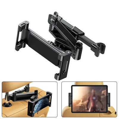 Support Téléphone Tablette Rétractable Siège Arrière 5-13 Pouces