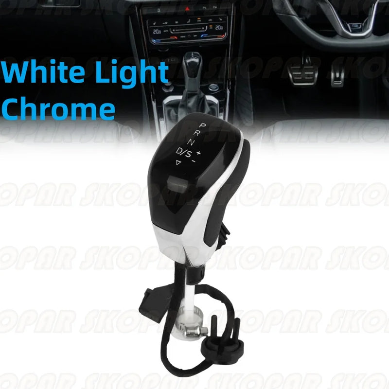 Pommeau de Vitesse Volkswagen Électronique à LED Boîte Automatique, Polo, T-Roc, Tiguan, Taigo, Caddy, Seat Tarraco