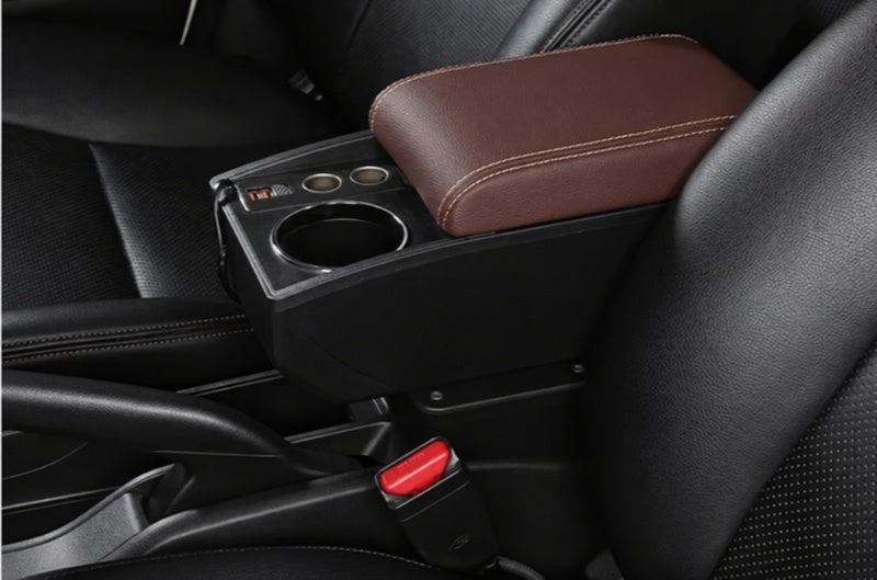 Accoudoir Peugeot 207 207 CC Console Centrale avec Rangement Porte-Gobelet et USB