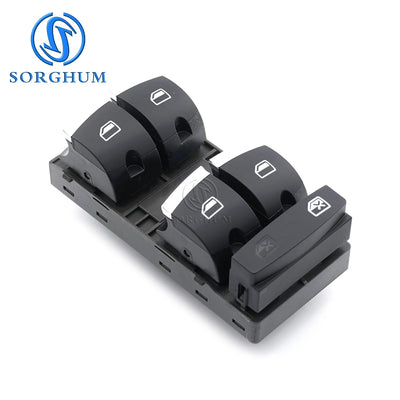 Bouton Lève-Vitre Chromé Audi A6 C6 RS6 Q7 4F0959851H