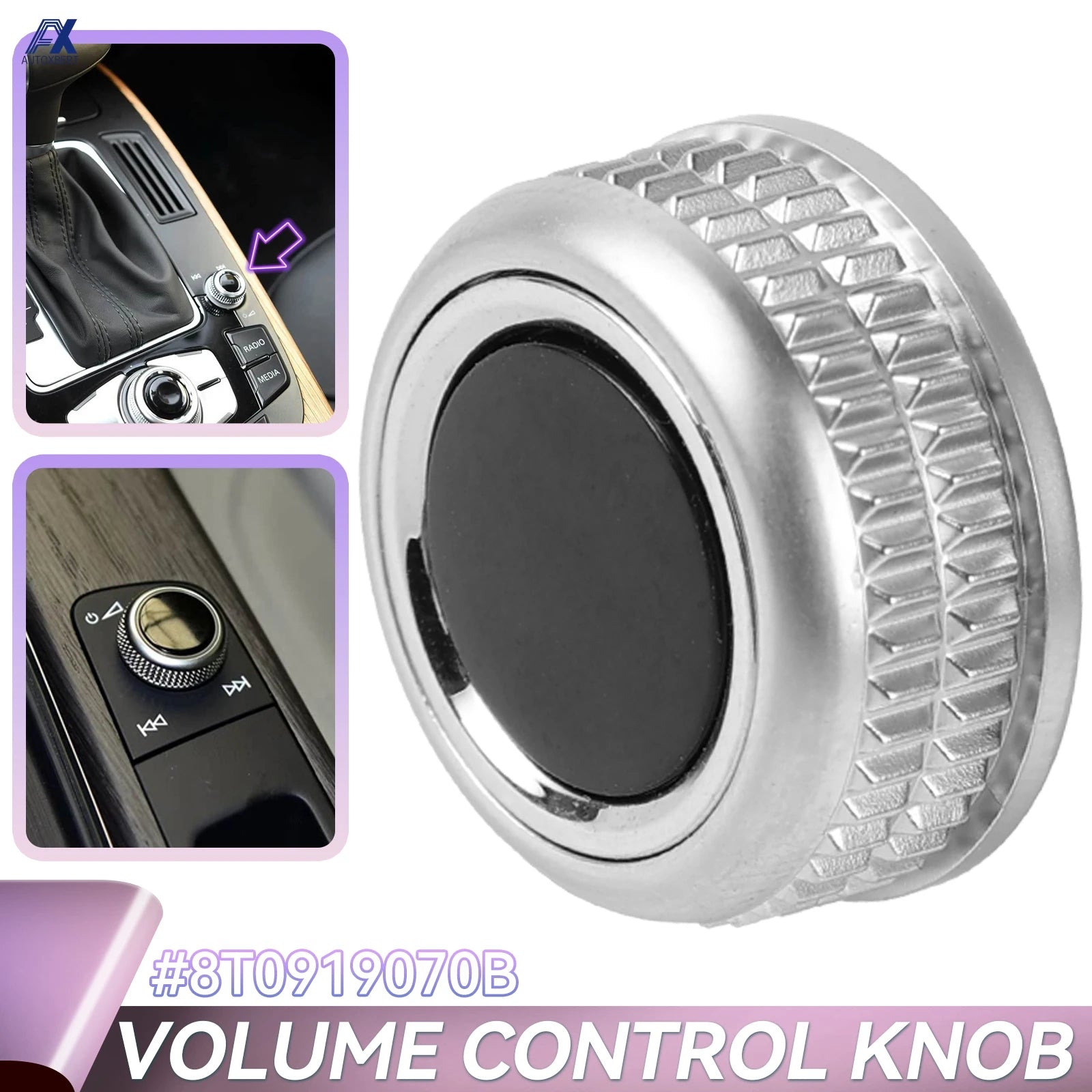 Bouton de Commande Multimédia MMI Audi A4 B8 A5 Q5