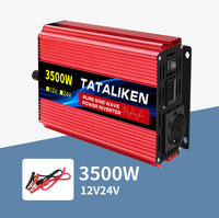 Convertisseur Pur Sinus 12V 24V 220V Voiture 1000 à 8000 W
