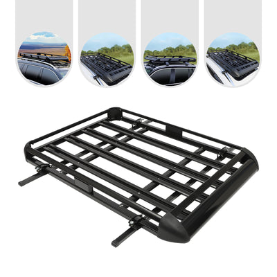 Panier de Toit Aluminium 140 cm Charge 150 kg