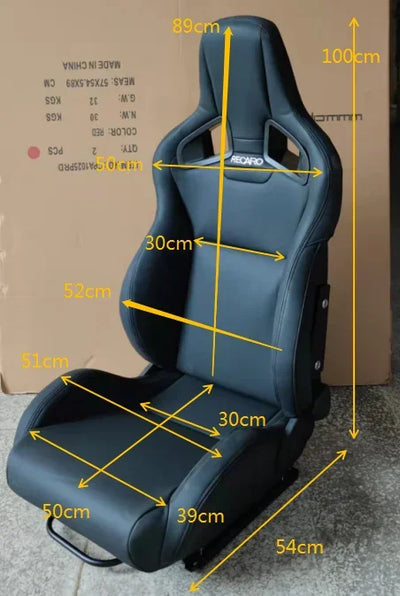 Sièges Baquets Carbone Sport (Kit 2 Pièces)