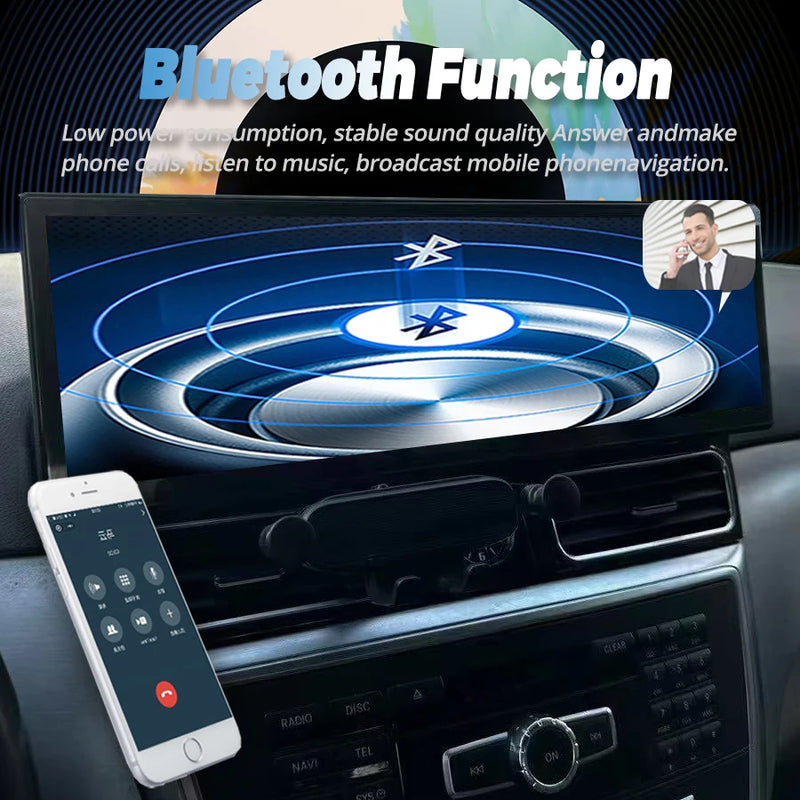 Autoradio Android Mercedes ML GL GLE GLS W166 X166 2012-2018 Écran 14,9 pouces CarPlay GPS
