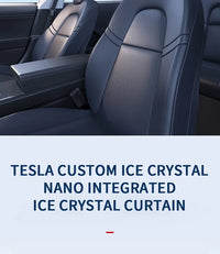 Pare-Soleil de Toit Tesla Model 3 Highland Model Y Juniper Cristal de Glace Noir ou Gris