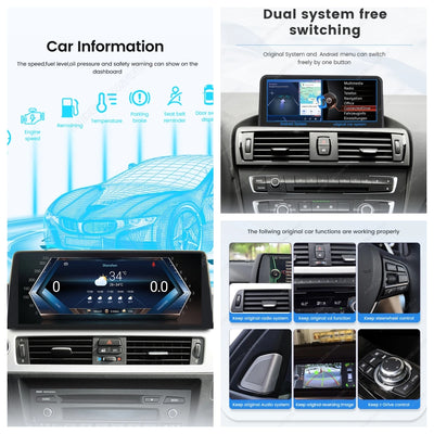 Autoradio Android BMW Série 7 F01 F02