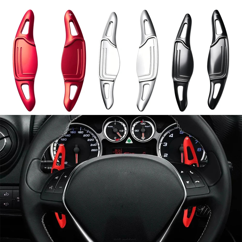 Palettes au Volant Alfa Romeo Giulietta MiTo Fiat 500L Aluminium