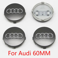 Cache-Moyeux Audi A3 A4 A6 Q5 Q7 60mm 77mm — exemple de montage