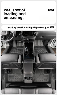 Tapis de Sol TPE Volvo XC60 2009-2026 T8 PHEV Conduite à Gauche Simple ou Double Couche Protection des Seuils