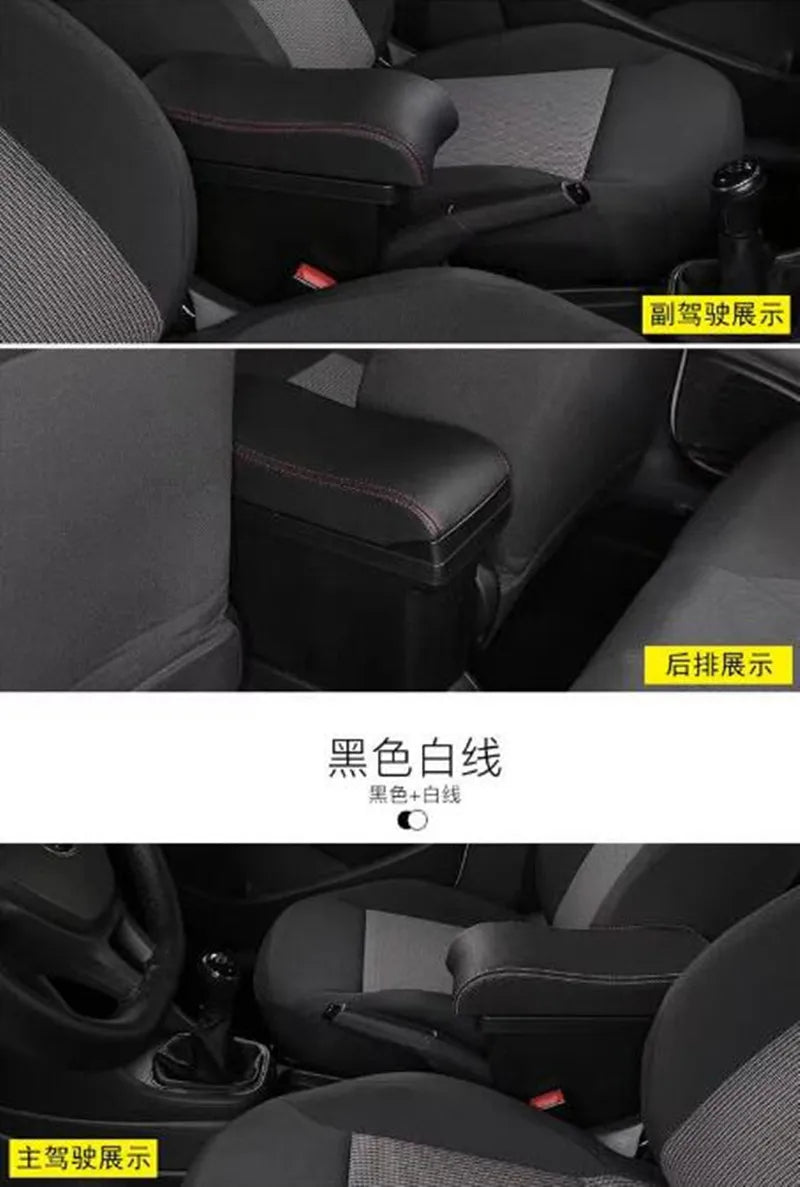 Accoudoir Peugeot 308 T7 SW 2008-2012 Citroën C4 2011 Cuir avec Rangement et Prise USB