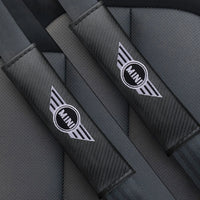 Coussin de Ceinture de Sécurité Carbone MINI Cooper R56 F56 — détail du support
