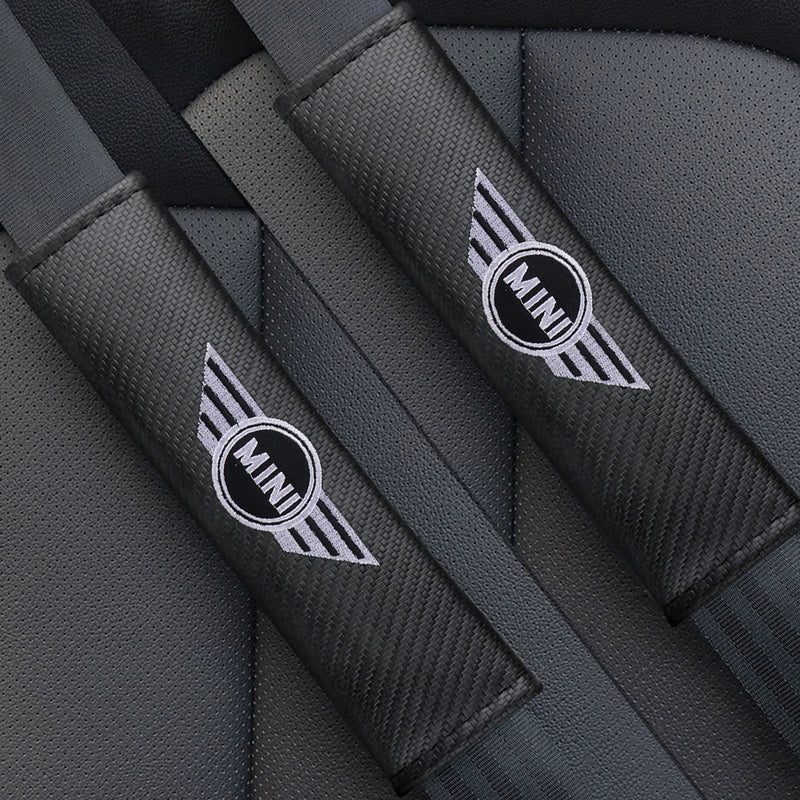 Coussin de Ceinture de Sécurité Carbone MINI Cooper R56 F56 — détail du support