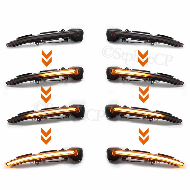 Clignotants Répétiteurs LED Dynamiques Rétroviseur Seat Leon 5F et Arona