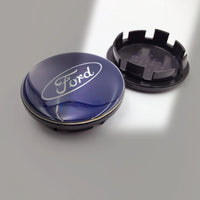 Cache-Moyeux Ford 54mm 56mm 60mm 65mm 68mm Emblème — vue de face