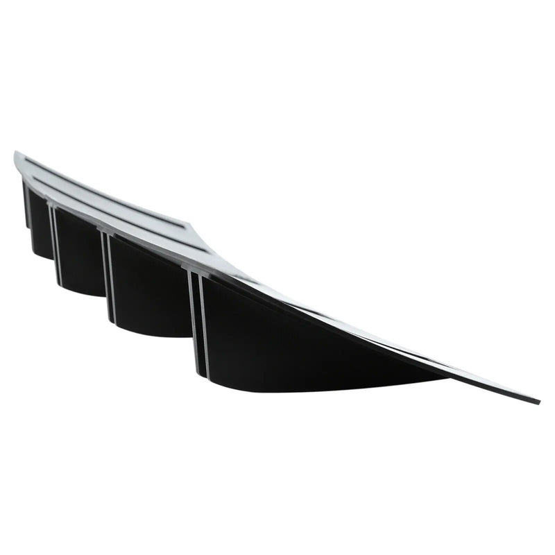 Diffuseur Arrière Universel 2 Pièces 10 Ailettes Aileron de Requin