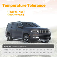 Balais d'Essuie-Glace Avant Audi A3 S3 8V 2012-2020 26 et 16 Pouces