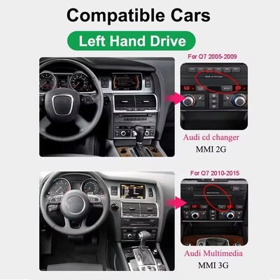 Autoradio Android Audi Q7 4L MMI 2G 3G
